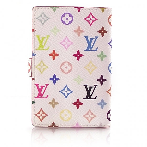 Monogram Multicolor Carnet de Bal Mini Agenda Cover White