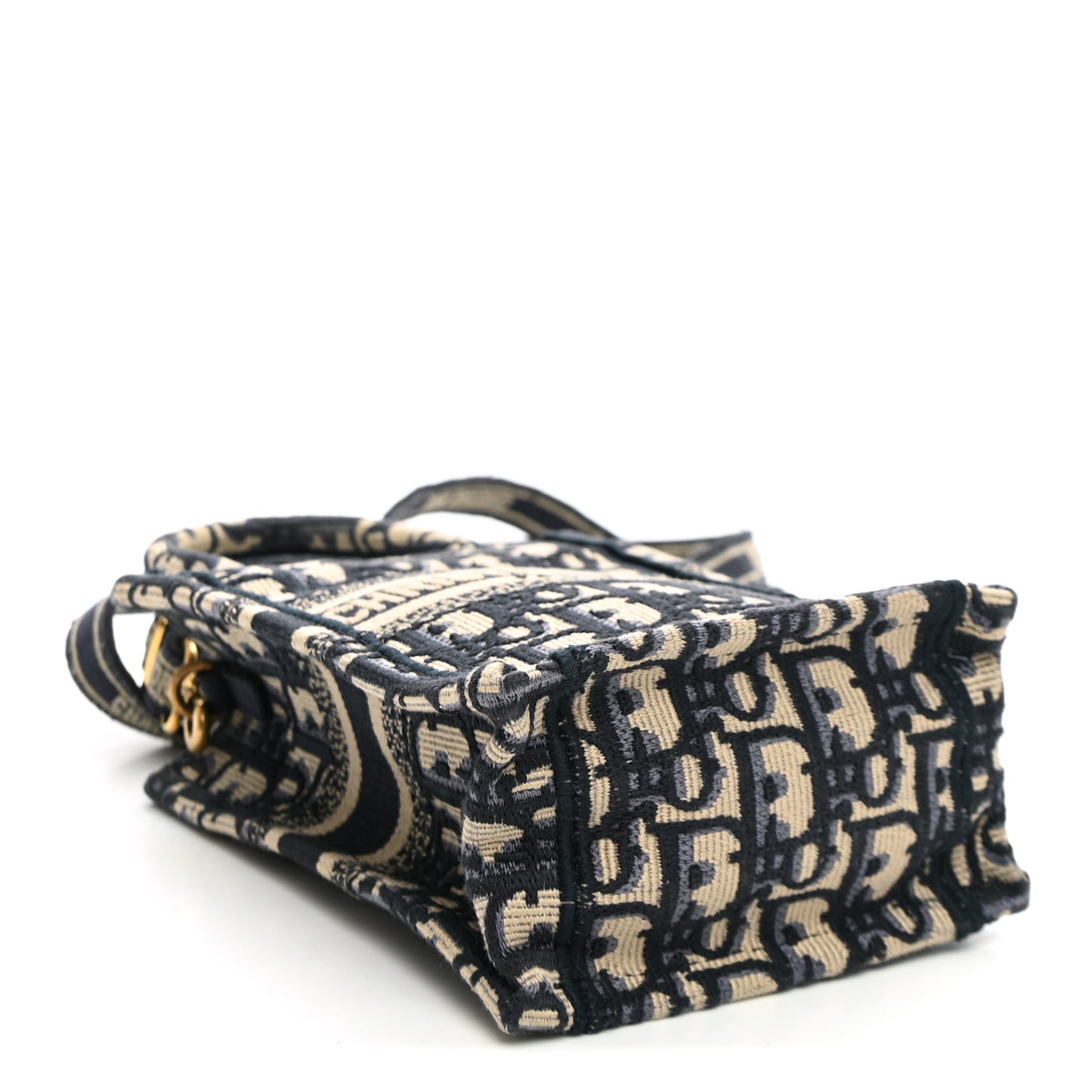 Oblique Mini Book Tote Phone Bag Blue