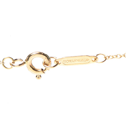 Tiffany 18K Yellow Gold Mini Heart Key Pendant Necklace 5 of 6