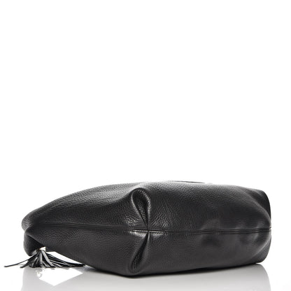 Gucci Pebbled Calfskin Large Soho Hobo Black 4 of 7