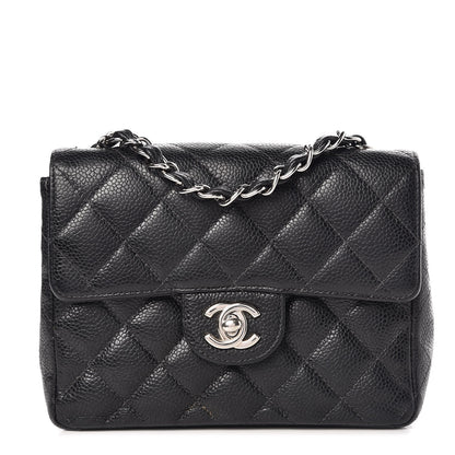 Chanel Caviar Quilted Mini Square Flap Black 1 of 10