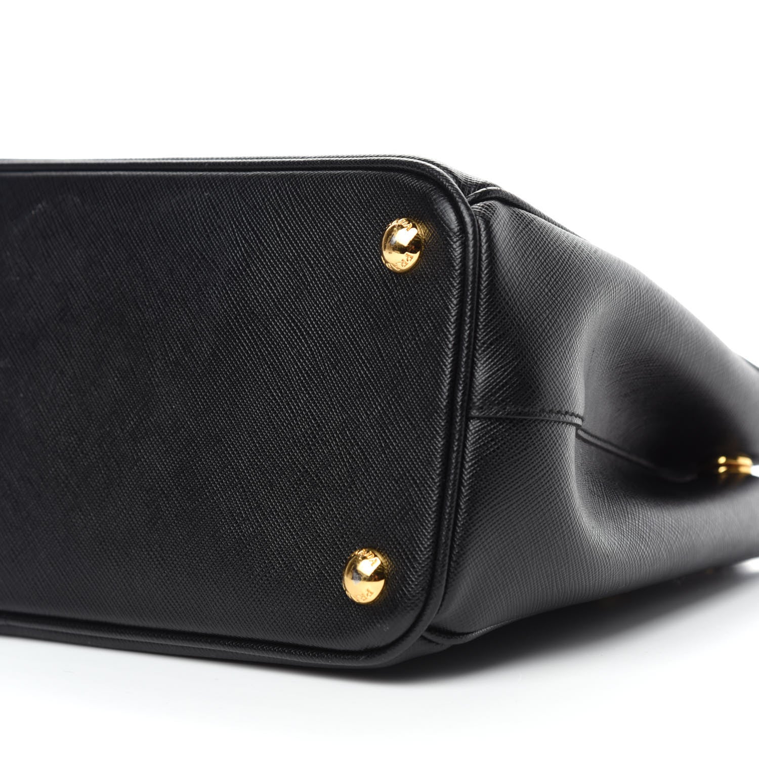 Prada Saffiano Small Galleria Double Zip Tote Black 10 of 10