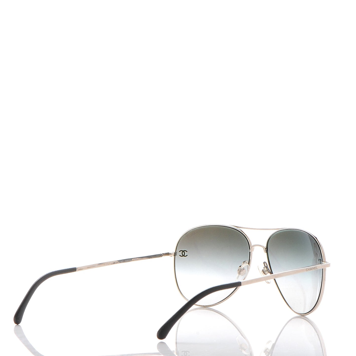 CC Aviator Sunglasses 4189-TQ Silver