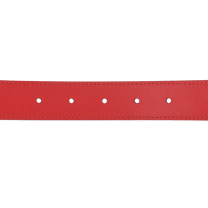 Gucci Moon Calfskin Double G 30mm Belt Red 4 of 6