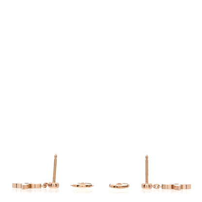 Louis Vuitton 18K Pink Gold Diamond Idylle Blossom Stud Earrings 3 of 5