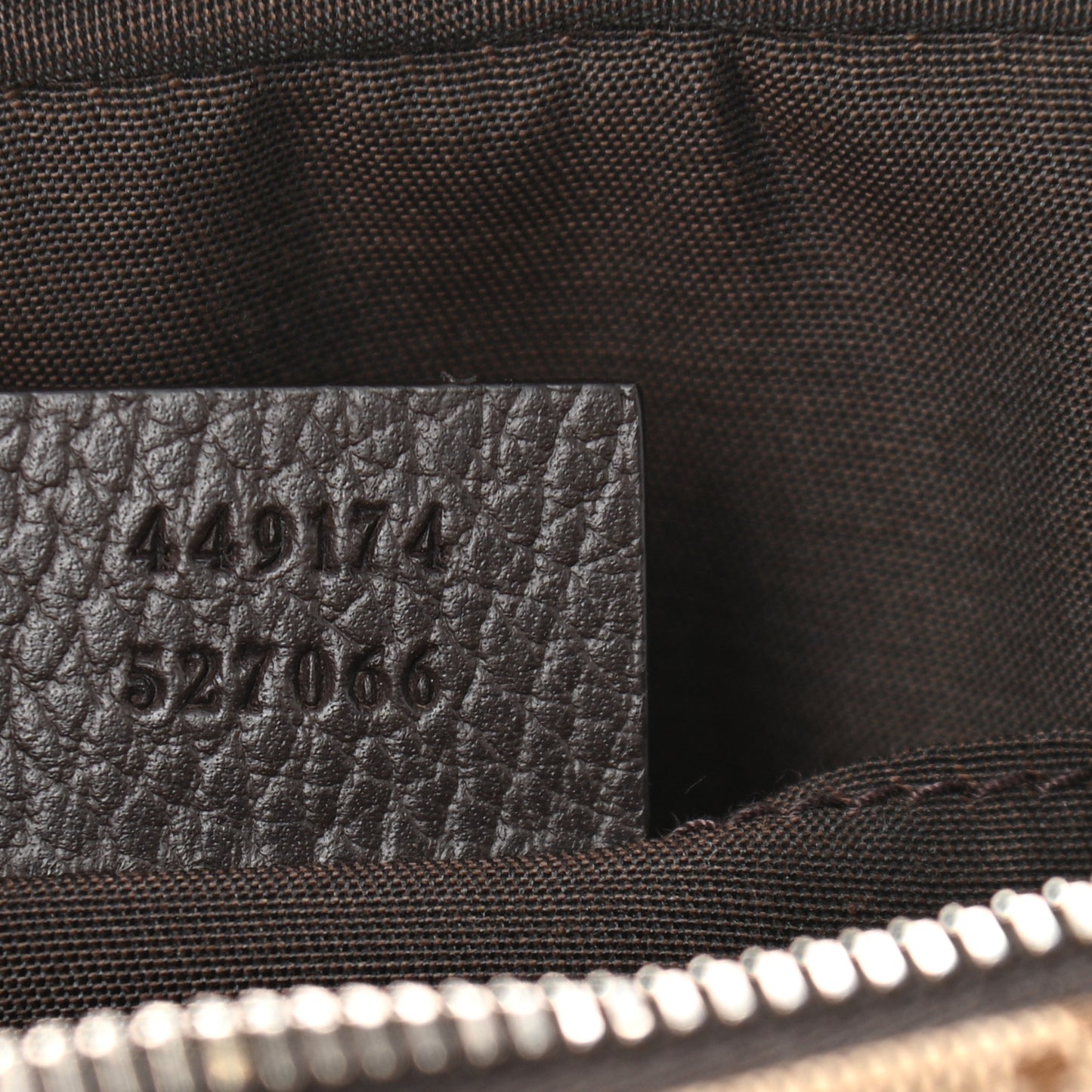 Monogram Belt Bag Dark Brown