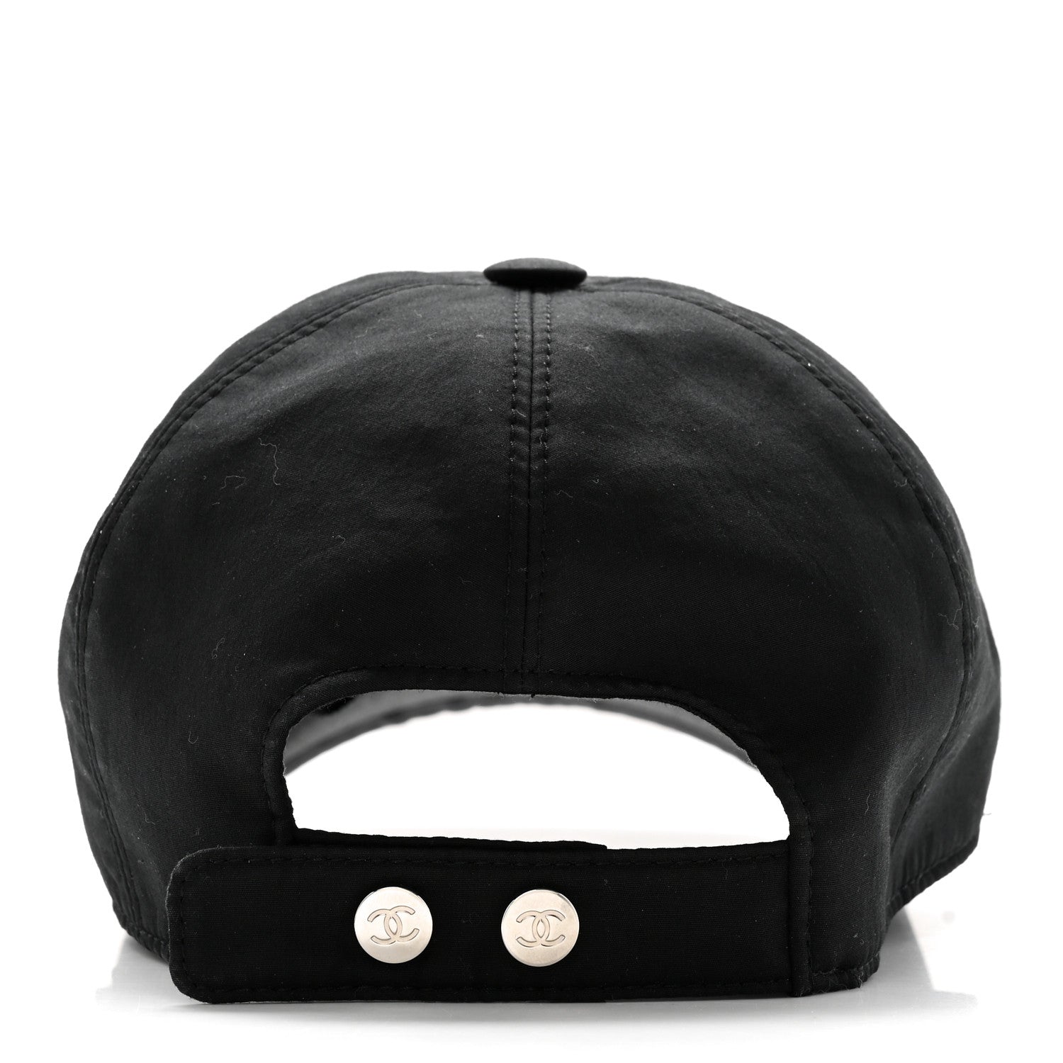 Chanel Cotton CC Cap Hat Black 6 of 11