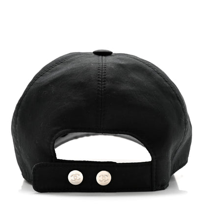 Chanel Cotton CC Cap Hat Black 6 of 11