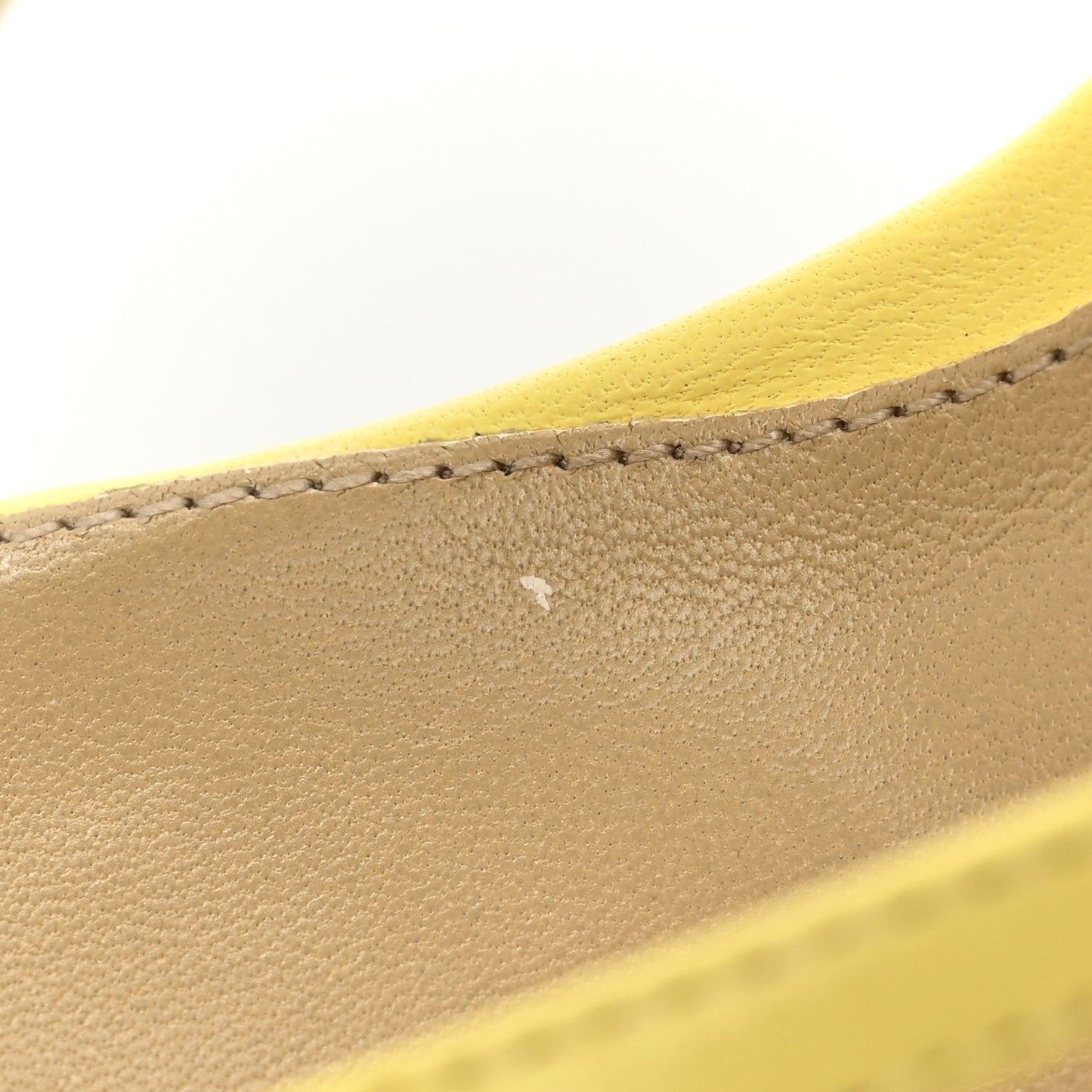 Lambskin Stretch Multi Strap 90mm Sandals 37 Lemonade