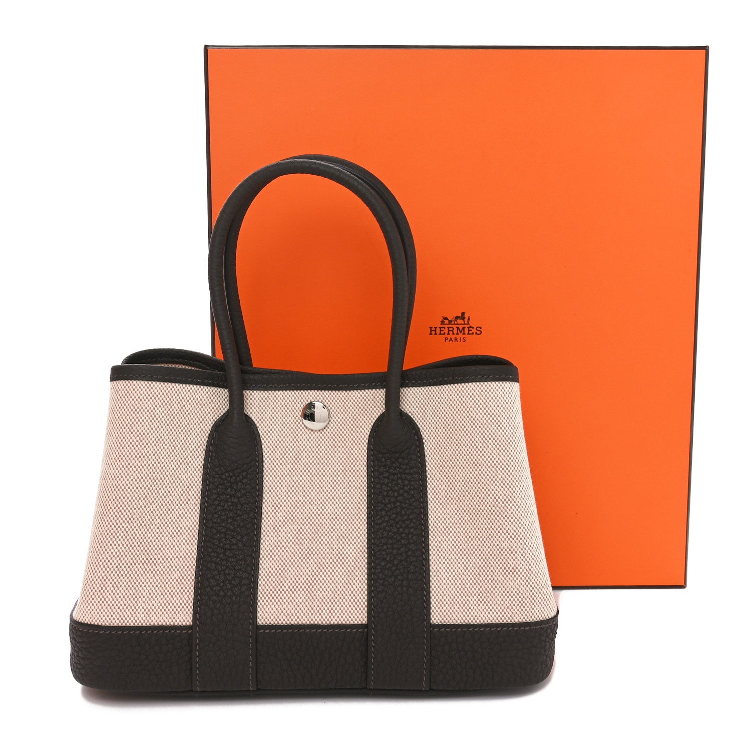 Hermes H Viking Negonda Neo Garden 23 Ecru Beige Bai Brun 1679837