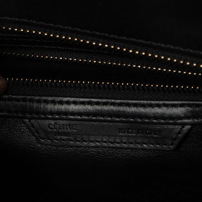 Celine Textured Calfskin Micro Tri-Color Luggage Navy Blue 7 of 8
