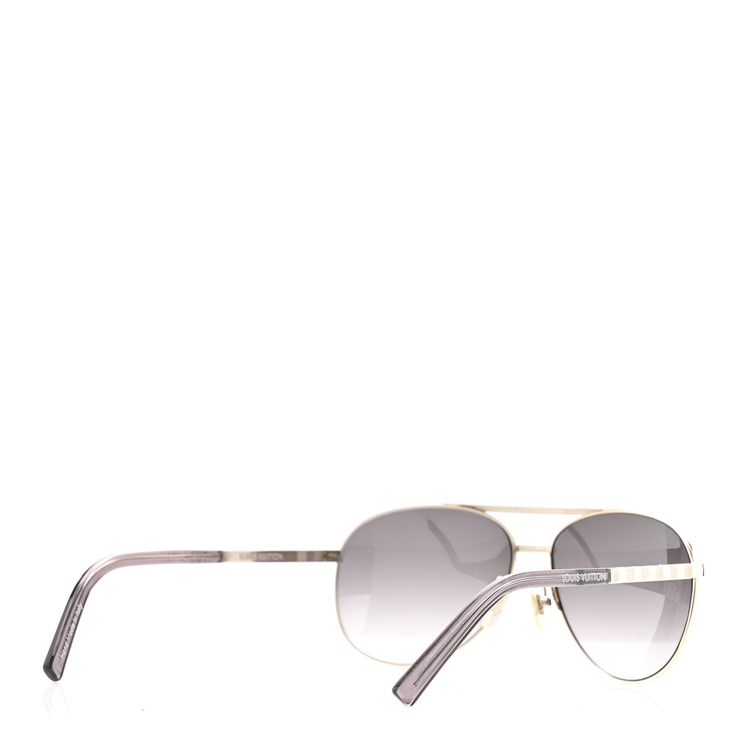 Louis Vuitton Metal Attitude Pilote Sunglasses Z0340U Azur 4 of 7