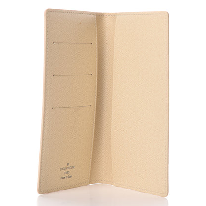 Louis Vuitton Damier Azur Checkbook Cover Wallet 5 of 8