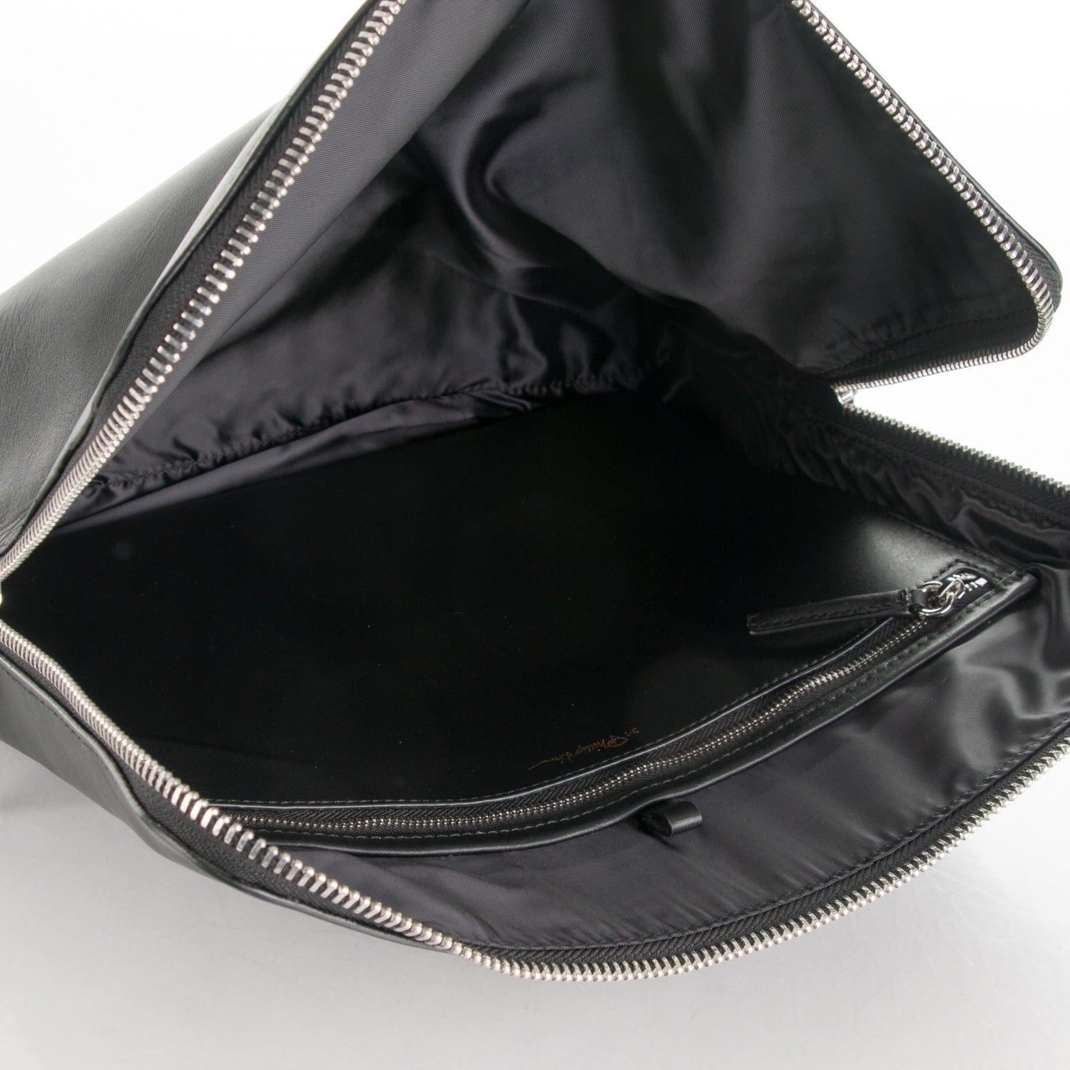 3.1 Phillip Lim 3.1 Calfskin Medium Ryder 31 Minute Clutch Black 5 of 7
