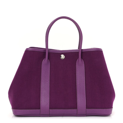 Hermes Toile Militaire Vache Country Garden Party 30 TPM Anemone 1 of 9