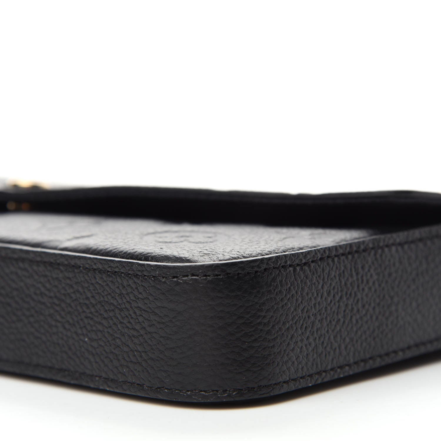 Louis Vuitton Empreinte Pochette Felicie Chain Wallet Black 7 of 11