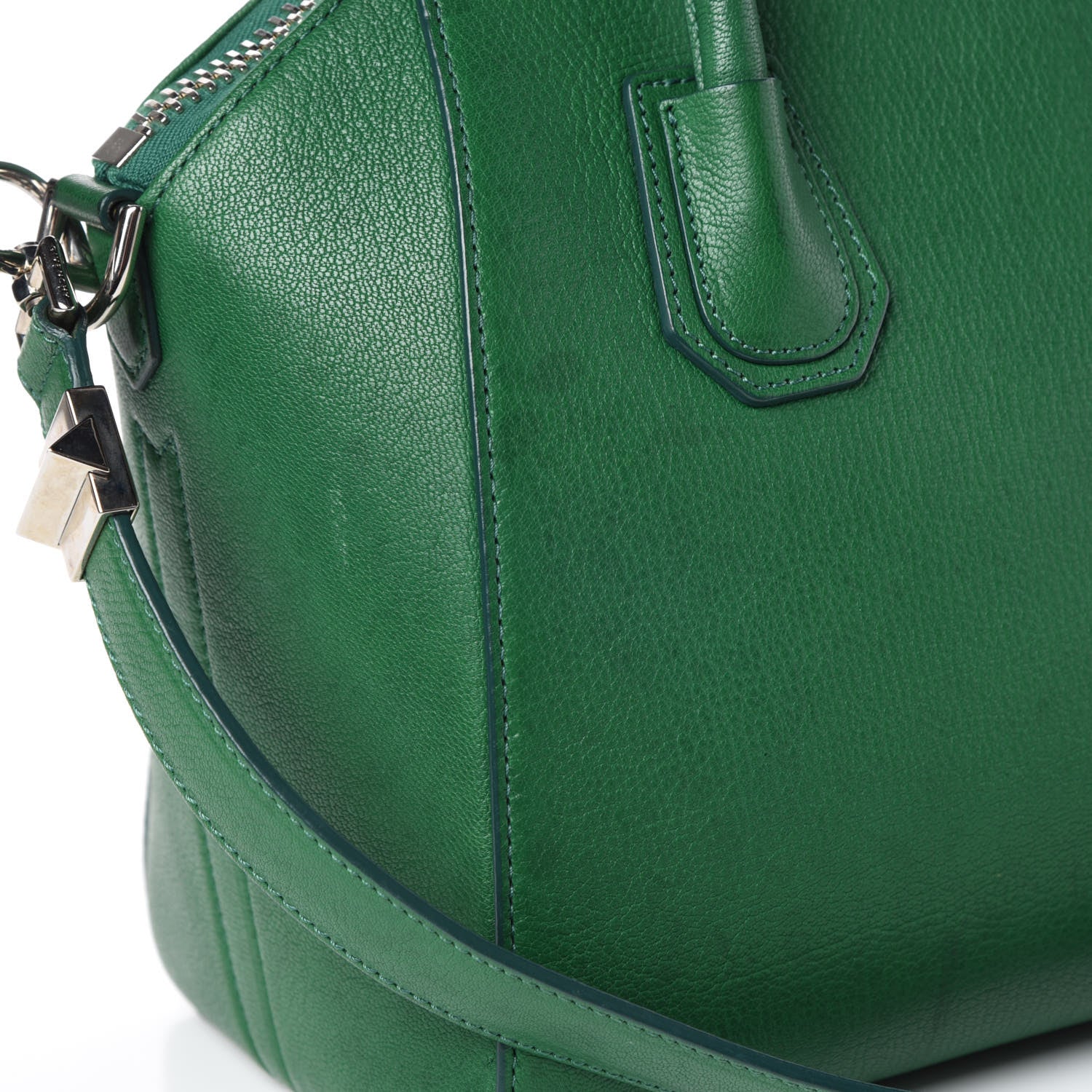 Givenchy Sugar Goatskin Small Antigona Emerald 14 of 19
