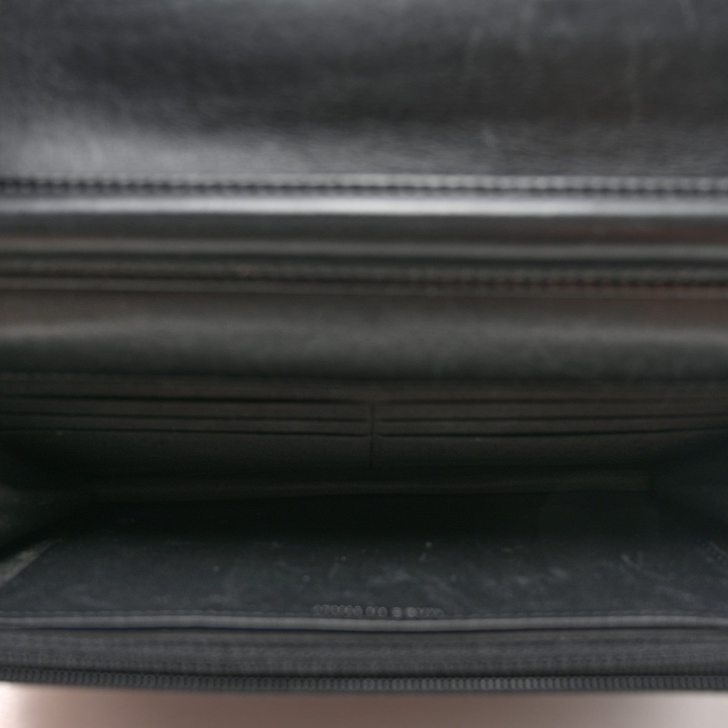 Chanel Calfskin Chain 20s Signe Wallet on Chain WOC Black 5 of 12