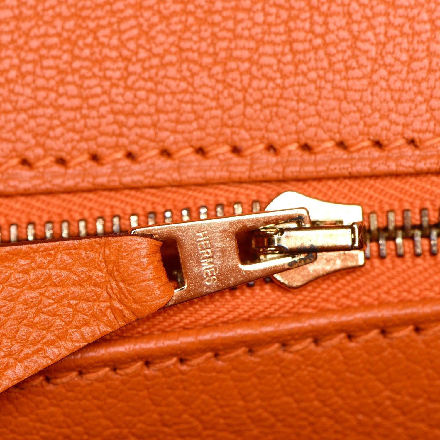 Hermes Epsom Birkin 35 Orange 11 of 30