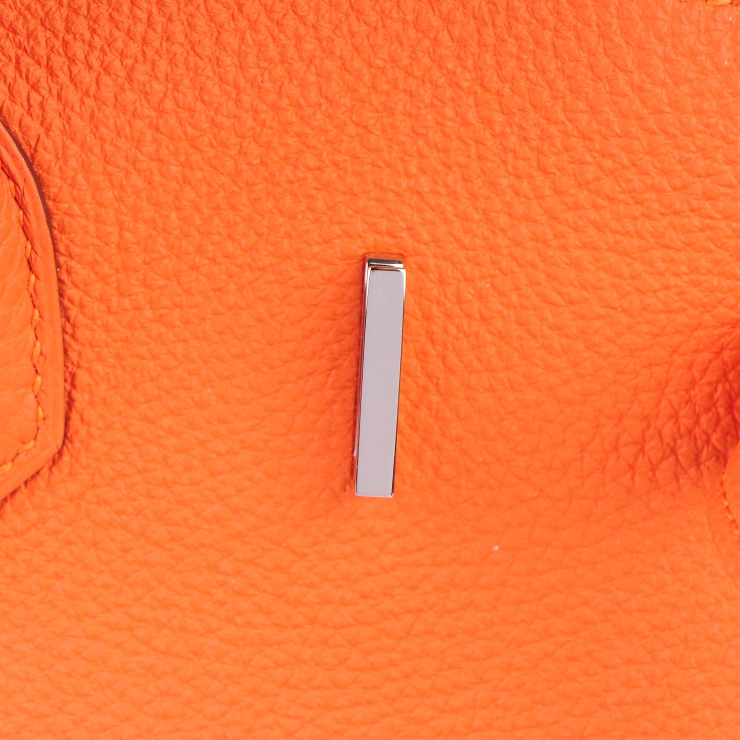 Togo Horseshoe Birkin 35 Orange Rouge Casaque