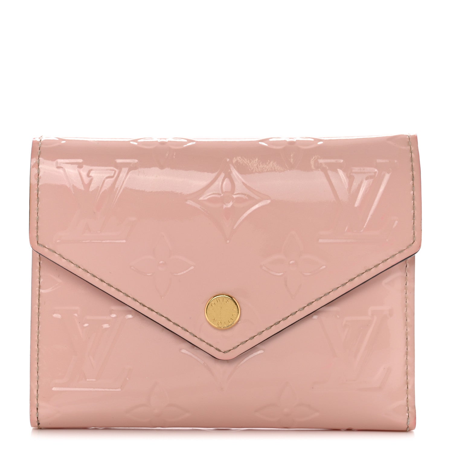 Louis Vuitton Vernis Victorine Wallet Rose Ballerine 1 of 13