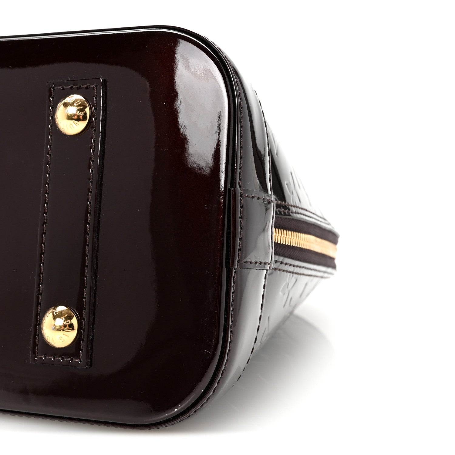 Louis Vuitton Vernis Alma PM Amarante 9 of 9