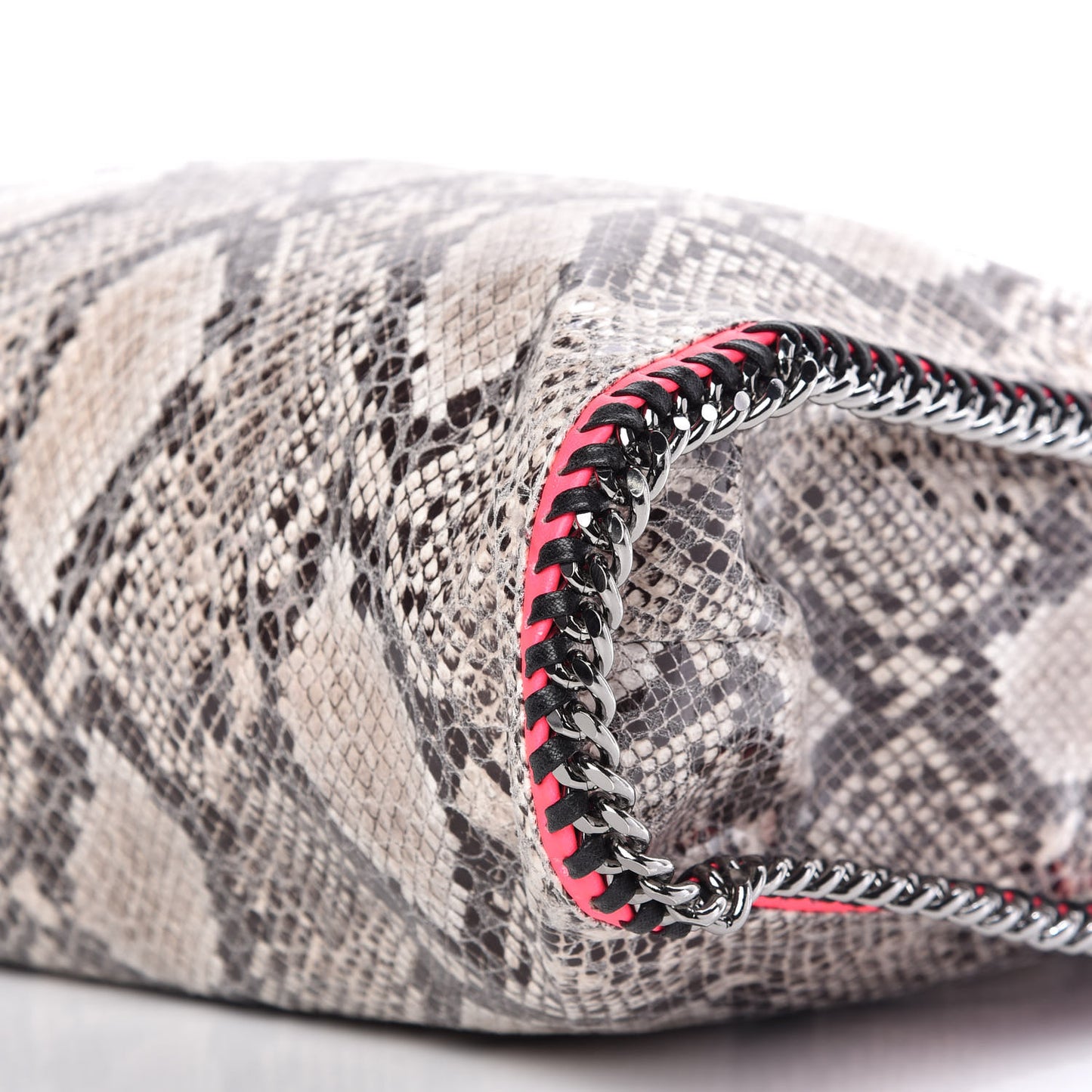 Eco Python Big Falabella Tote Grey