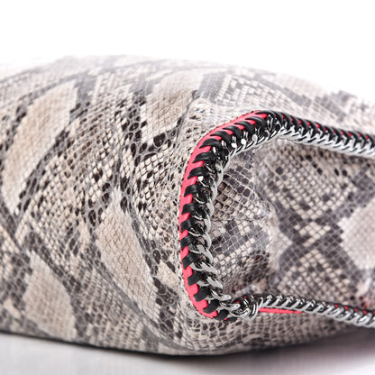 Stella McCartney Eco Python Big Falabella Tote Grey 7 of 9