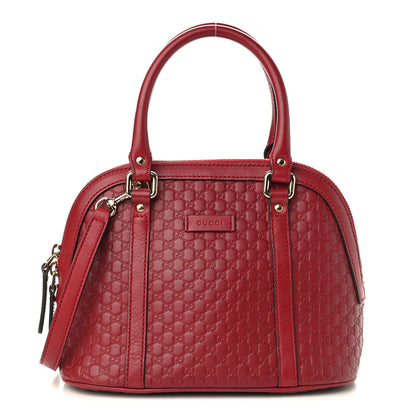 Gucci Soft Microguccissima Mini Dome Bag Rosso 1 of 9