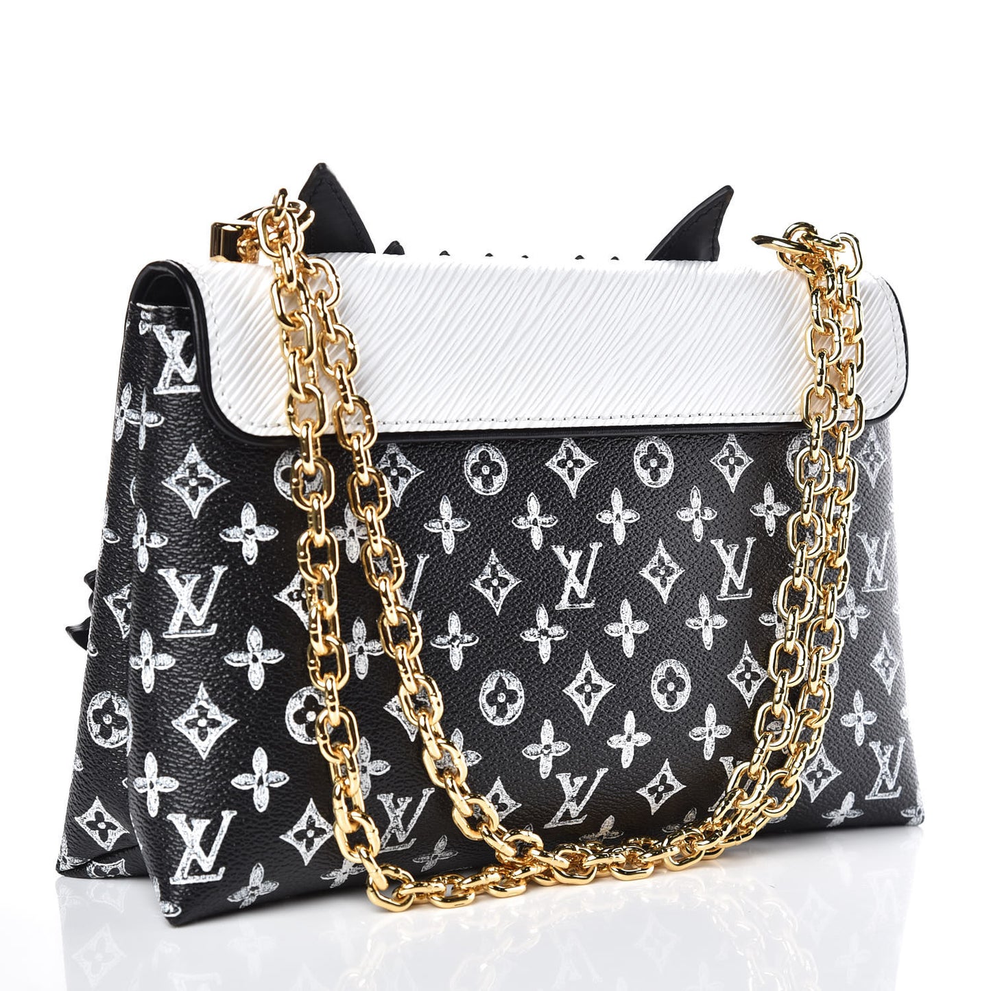 Epi Catogram Cat Bag Orange Black