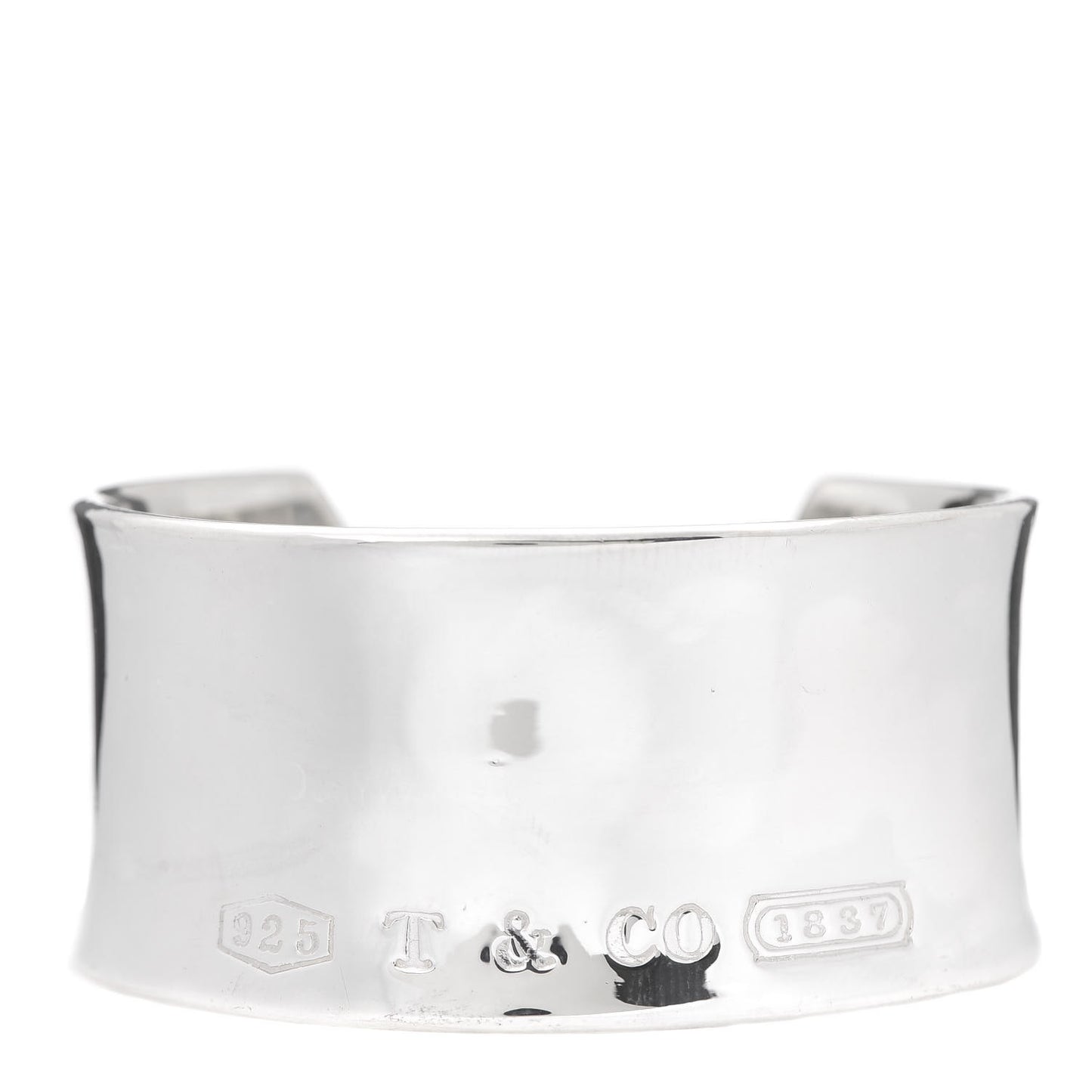 Sterling Silver Wide 1837 Cuff Bracelet