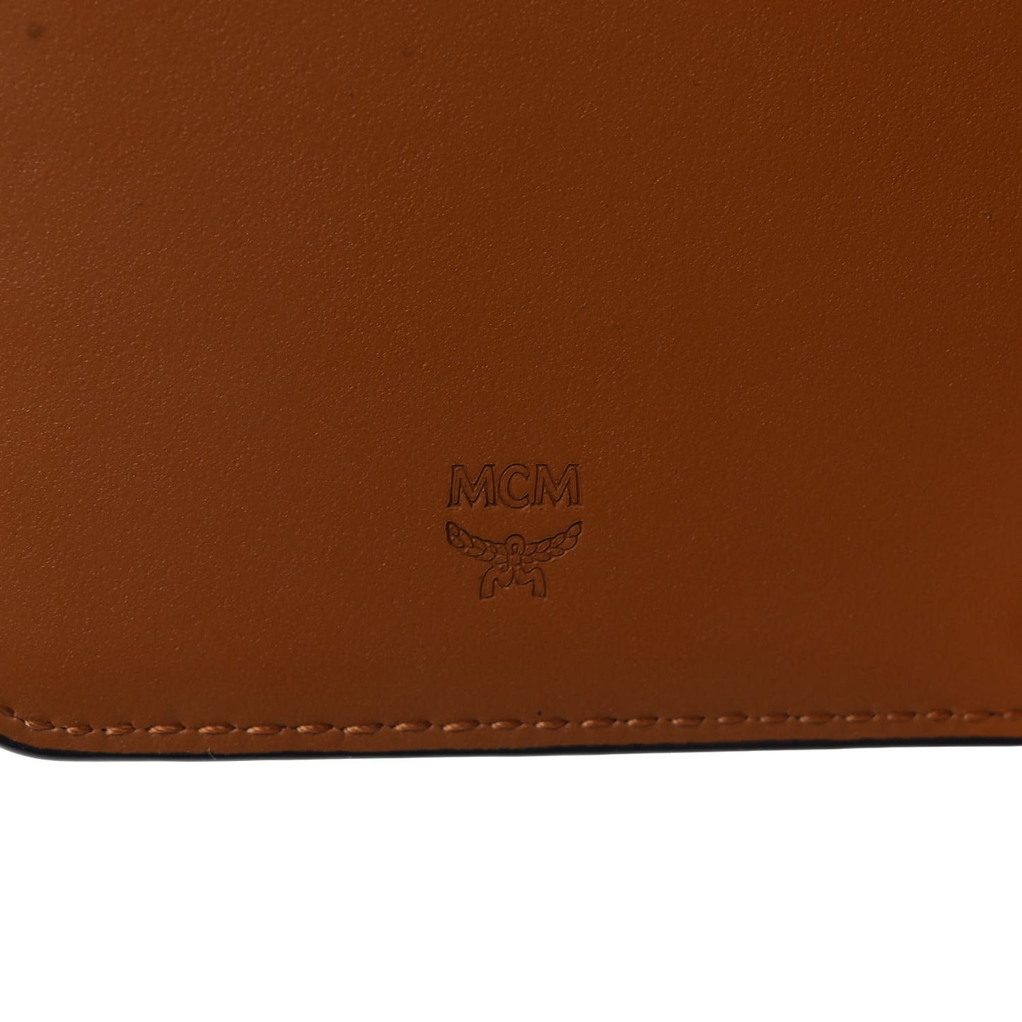 Visetos Chain Wallet Crossbody Cognac