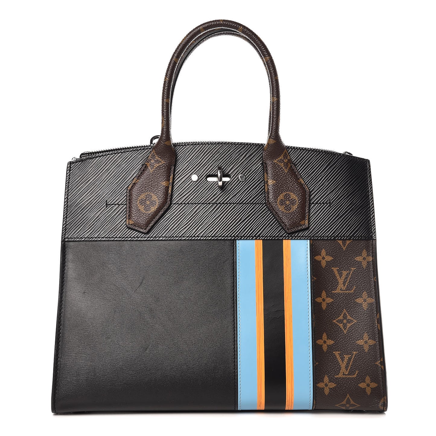 Epi Calfskin Monogram City Steamer MM