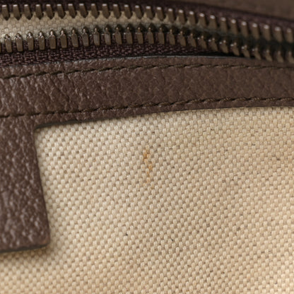 Gucci GG Supreme Monogram Web Small Ophidia Half Moon Hobo Brown 12 of 14