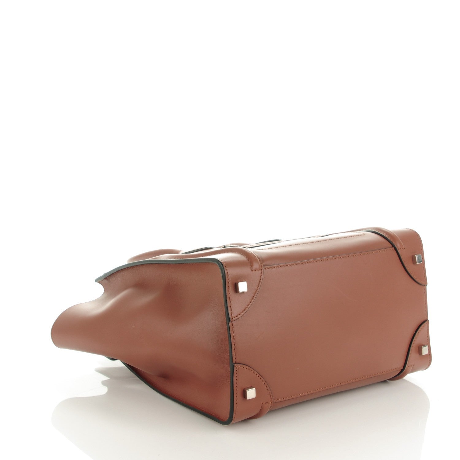 Celine Smooth Calfskin Mini Luggage Sienna 4 of 7