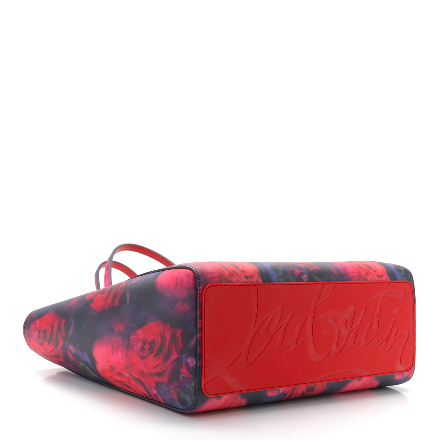 Calfskin Soft Roses Small Cabata Tote Multicolor