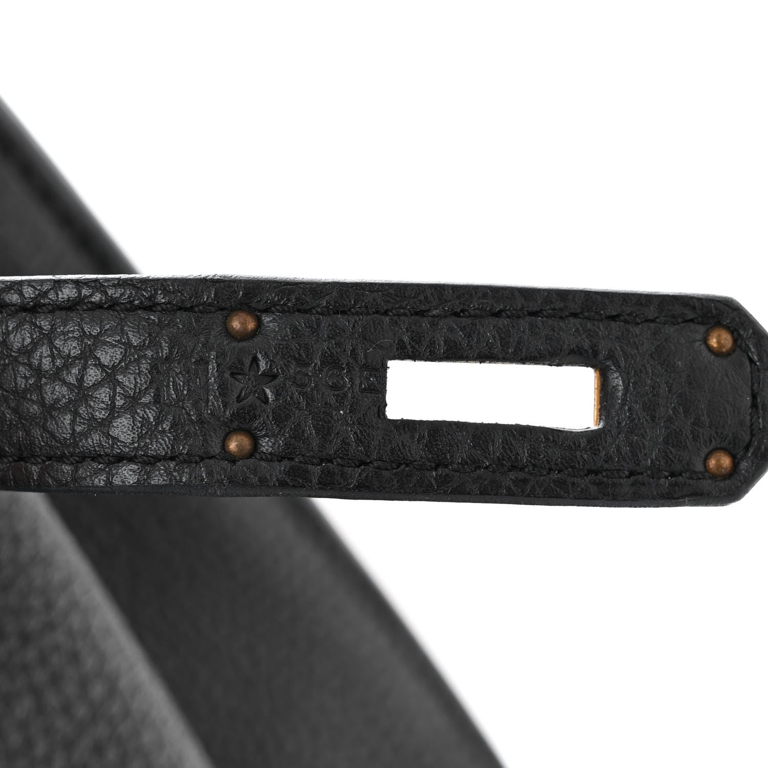 Hermes Togo So Kelly 26 Black 7 of 12