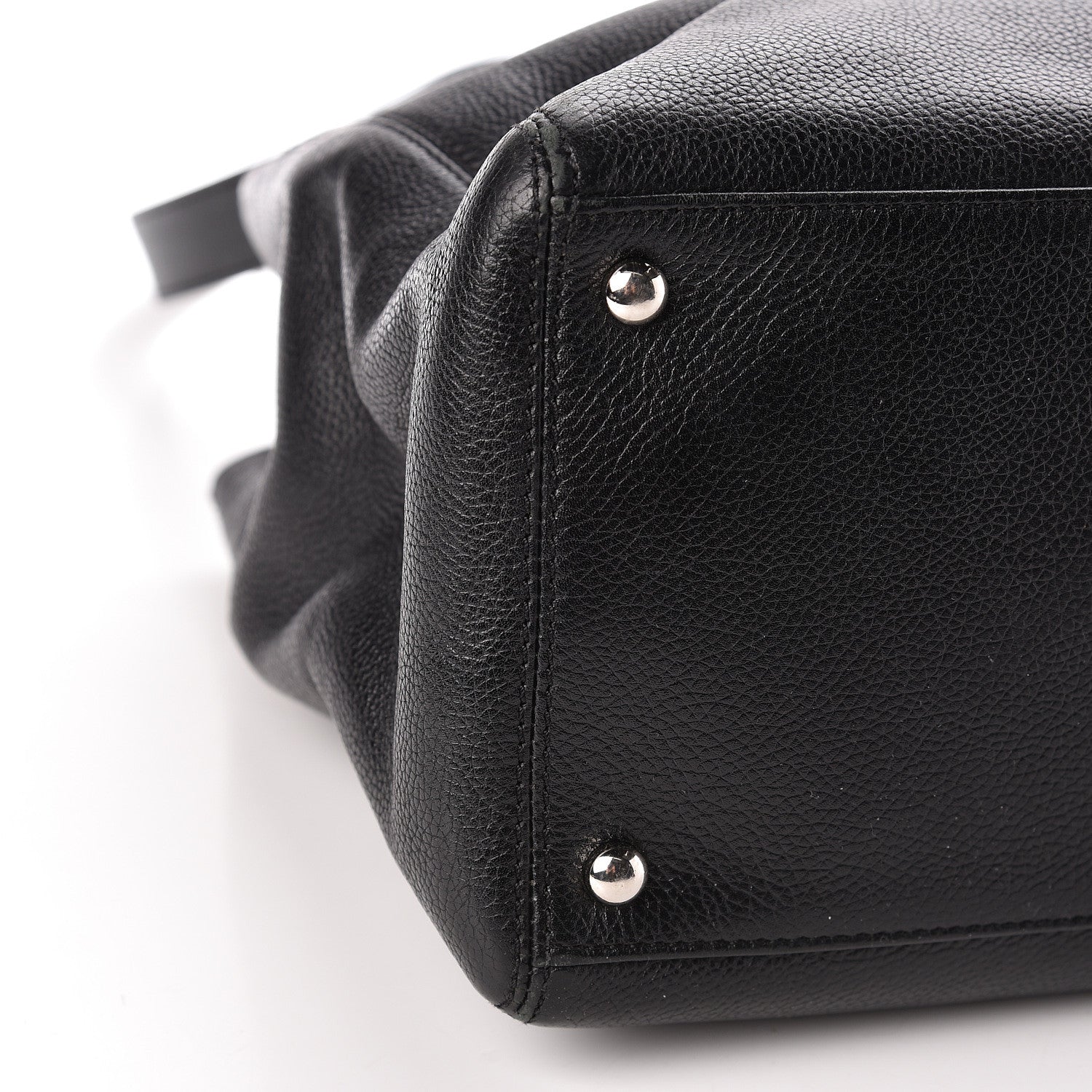 Chanel Calfskin Cerf Executive Shopper Tote Black 11 of 18