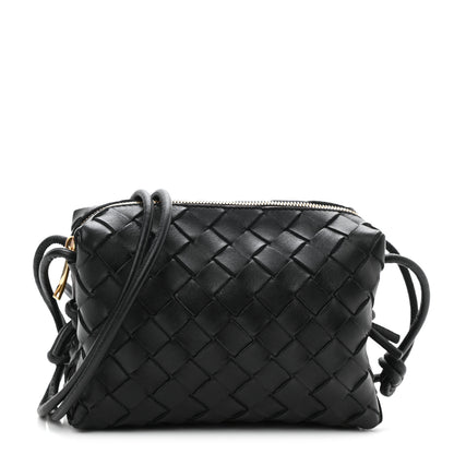 Bottega Veneta Nappa Intrecciato Mini Loop Camera Bag Black 1 of 9