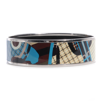 Hermes Enamel Printed Wide Bracelet 65 3 of 6