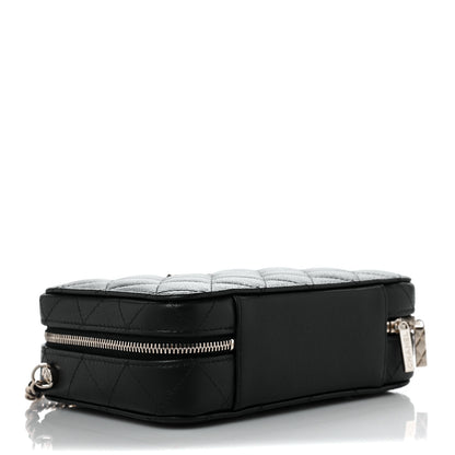 Chanel Caviar Quilted Vanity Case Black 4 of 10