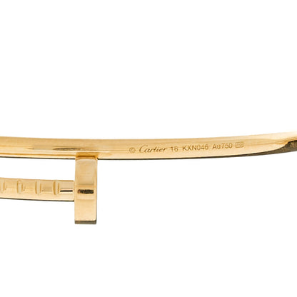 Cartier 18K Yellow Gold Small Juste Un Clou Bracelet 16 3 of 4