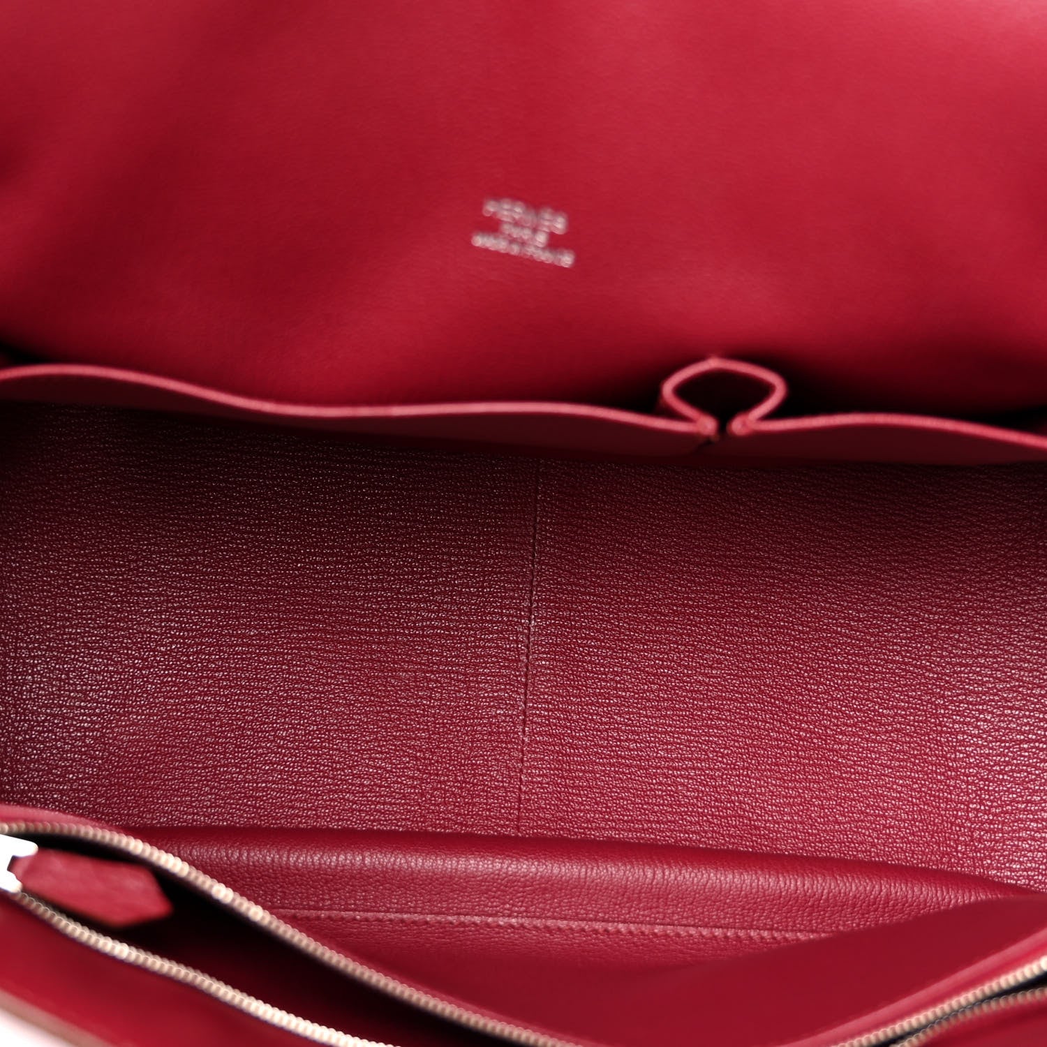 Hermes Taurillon Clemence Jypsiere 34 Rubis 5 of 17