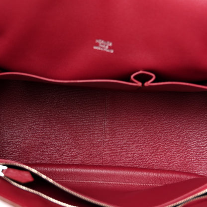 Hermes Taurillon Clemence Jypsiere 34 Rubis 5 of 17