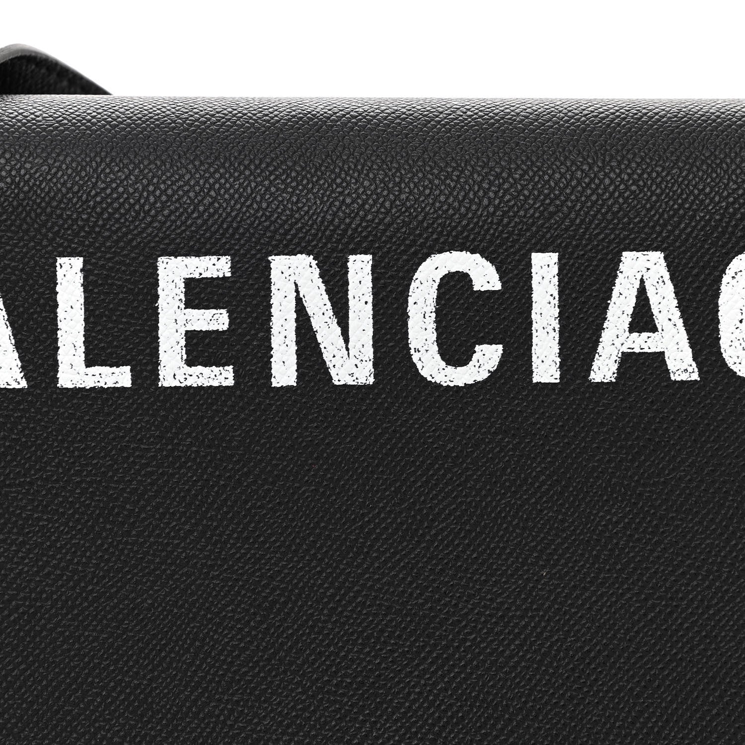 Balenciaga Signature Grained Calfskin Logo S Ville Day Bag Black 7 of 9