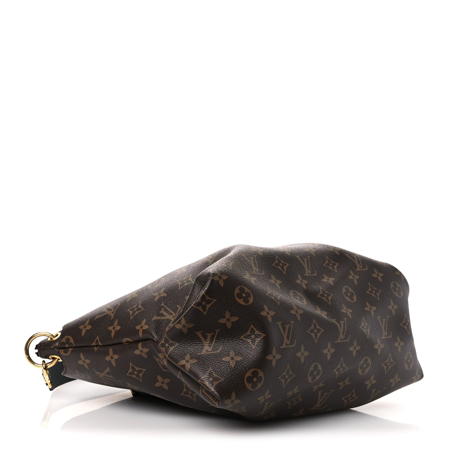 Monogram Flower Zipped Tote MM Black