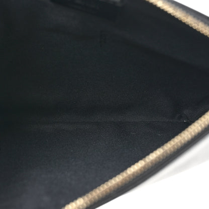 Fendi Vitello Century Opaco F is Fendi Bi-Color Triplette Pouch Set Black 6 of 15