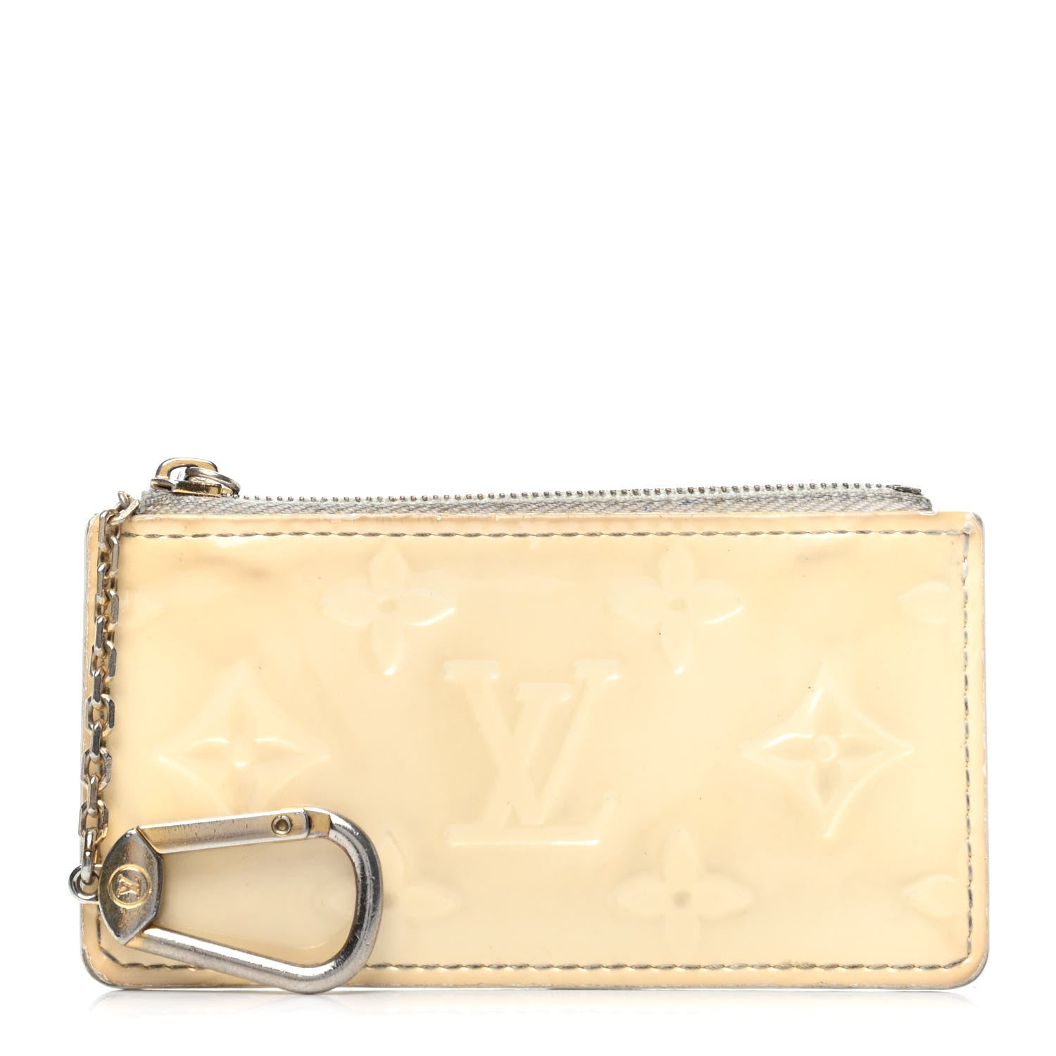Louis Vuitton Vernis Key Pouch Perle 1 of 6