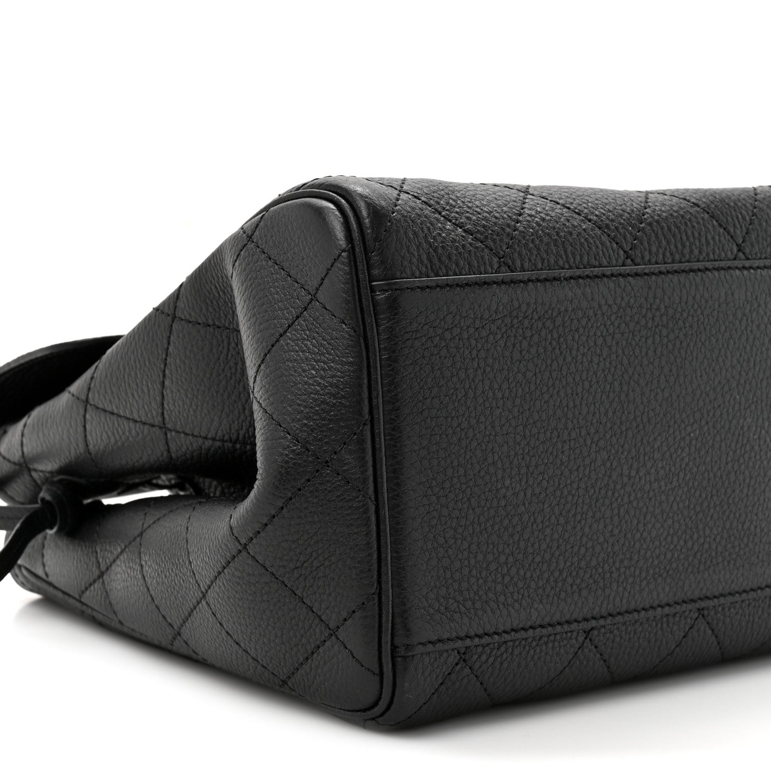 Chanel Grained Calfskin Stitched Urban Essentials Shopping Bag Black 10 of 10