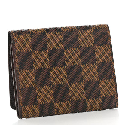 Louis Vuitton Damier Ebene Business Card Holder 3 of 7